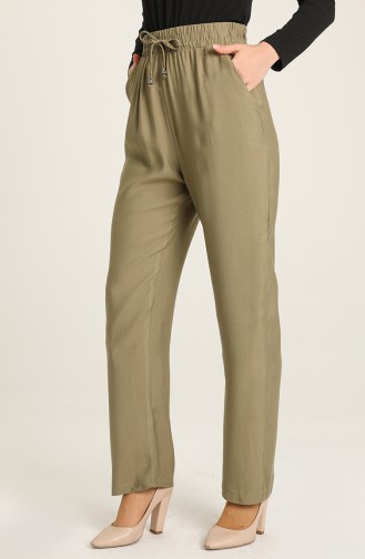 Light Khaki Green Broek 6107-14