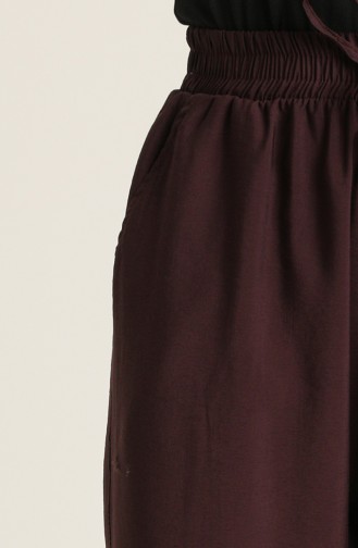 Dark Claret Red Pants 6109-15