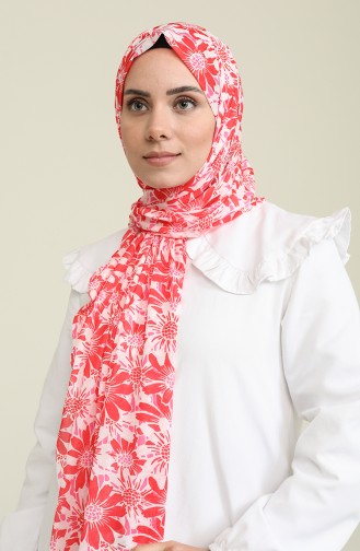Rot Schal 5558-01