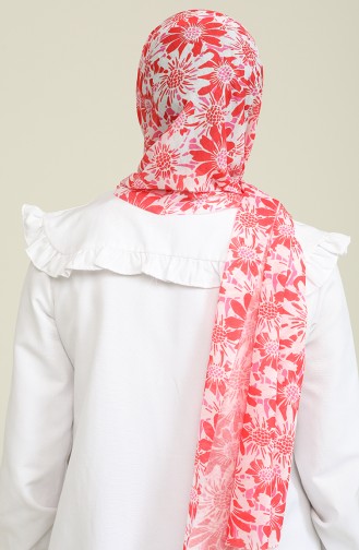 Rot Schal 5558-01