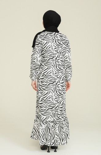 Black Hijab Dress 15037-02