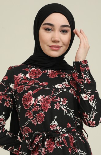 Black İslamitische Jurk 60224-01