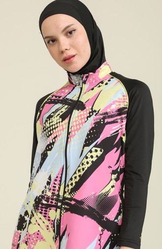 Pink Swimsuit Hijab 22421-02
