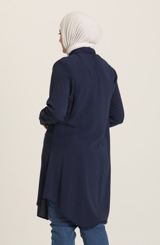 Navy Blue Tuniek 6560-03