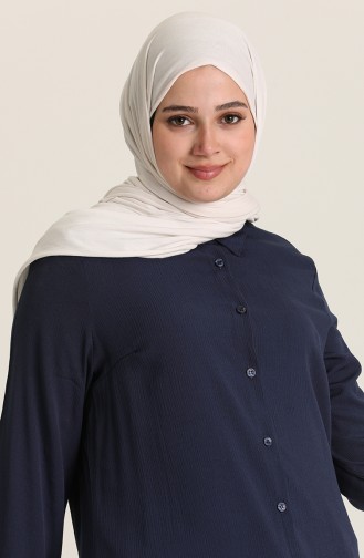 Navy Blue Tuniek 6560-03