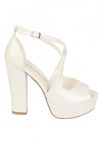  High-Heel Shoes 3042.Beyaz