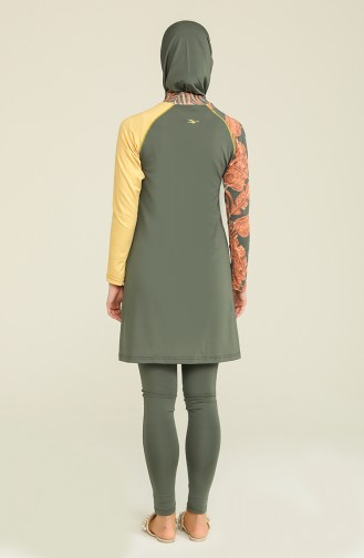 Khaki Hijab Badeanzug 22642-02