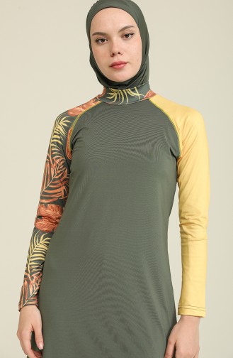 Maillot de Bain Hijab Khaki 22642-02