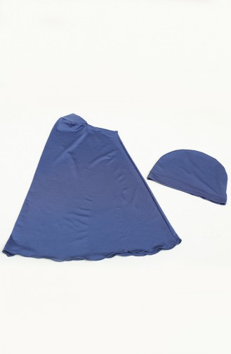Indigo Hijab Badeanzug 22652-01