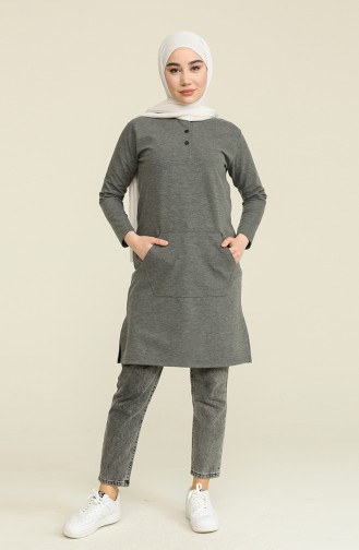 Anthrazit Pulli 10376-08