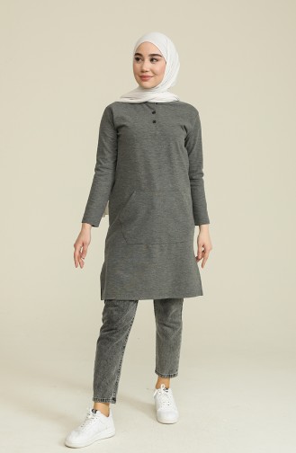 Anthrazit Pulli 10376-08