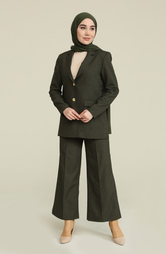 Khaki Suit 1240A-01