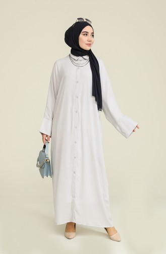 Robe Hijab Gris 1009-02