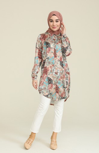 Beige Tunics 6536-01