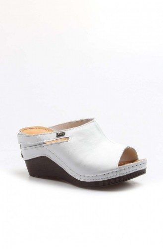  Summer Slippers 972ZA1001.Beyaz
