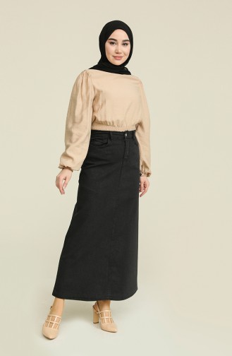 Black Skirt 9074B-01