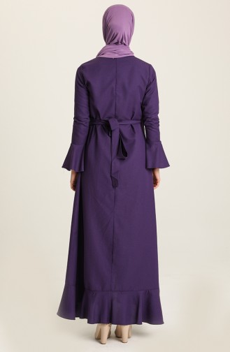 Purple Abaya 7293-06