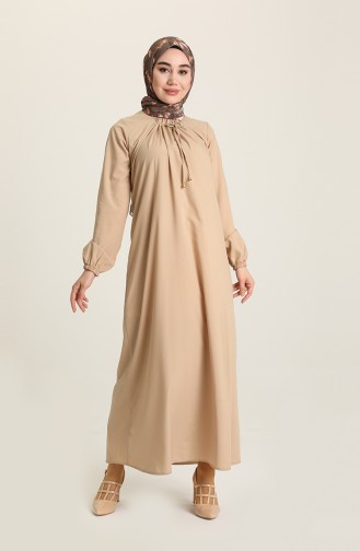 Mink Hijab Dress 1763-03