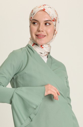 Grün Abayas 7293-08