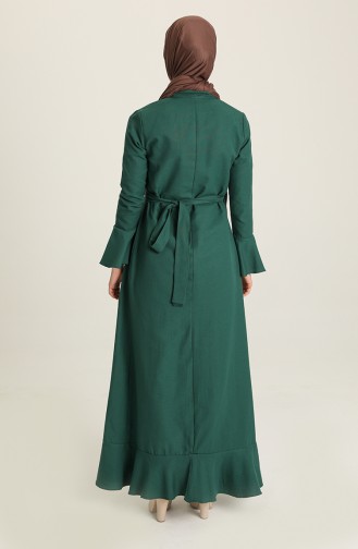 Emerald Green Abaya 7293-02