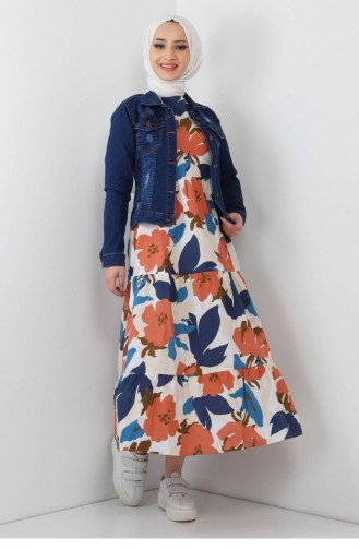 Dark Blue Jeans Jackets 6027.Koyu Kot