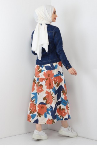 Dark Blue Jeans Jackets 6027.Koyu Kot