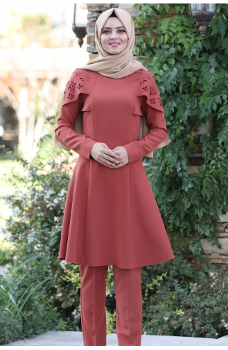 Ensemble Couleur brique 1014-02