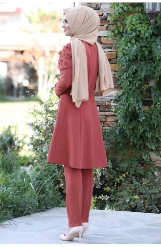 Ensemble Couleur brique 1014-02