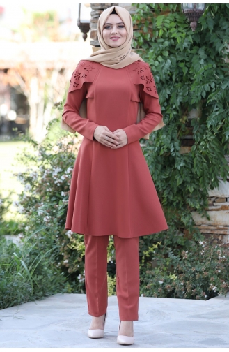 Ensemble Couleur brique 1014-02