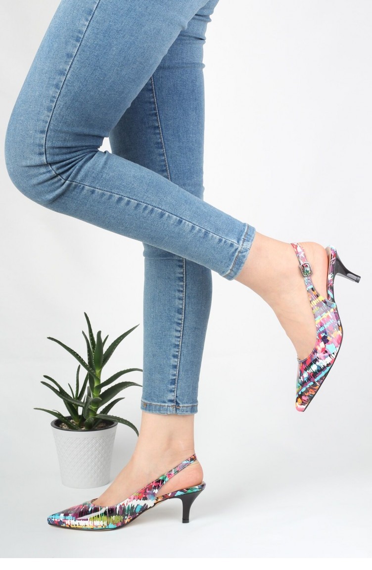 High Heel Shoes 1992.Siyah Sefamerve