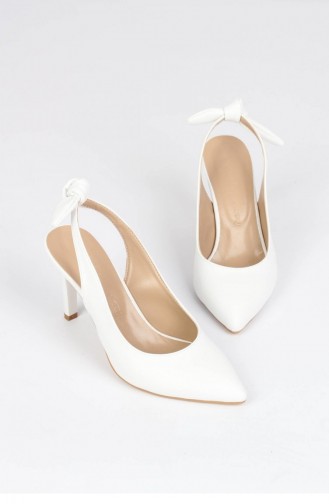  High-Heel Shoes 2668.Beyaz