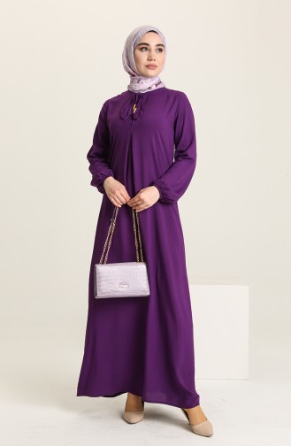 Purple İslamitische Jurk 4536-08