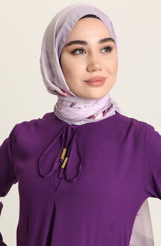 Purple İslamitische Jurk 4536-08