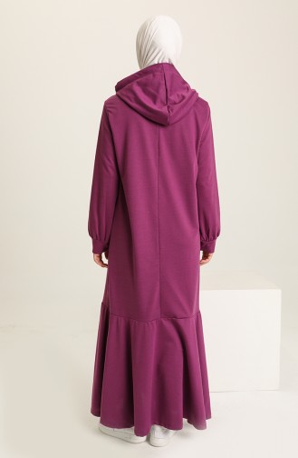 Robe Hijab Plum 6005-04