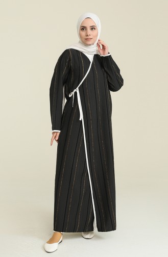 Robe de Prière Noir 7044-01