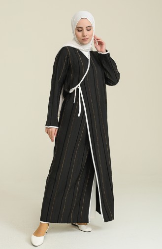 Black Praying Dress 7044-01