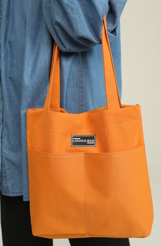 Orange Schultertasche 1687-01