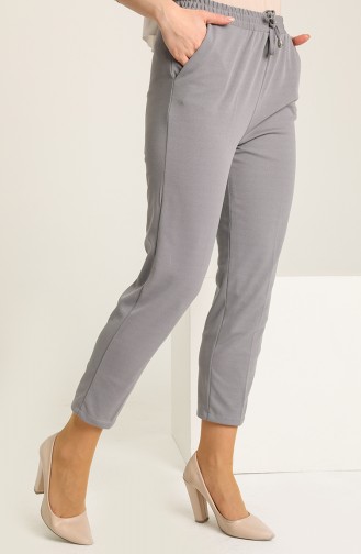 Dark gray Broek 6010-08