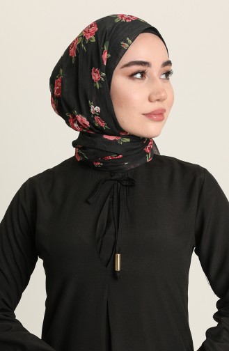 Black İslamitische Jurk 4536-01