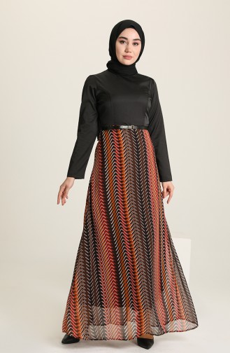 Robe Hijab Noir 8136-02