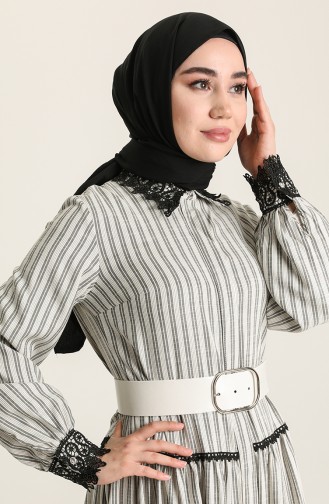 Black Hijab Dress 61932-02