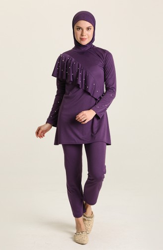 Damson Swimsuit Hijab 2216-03