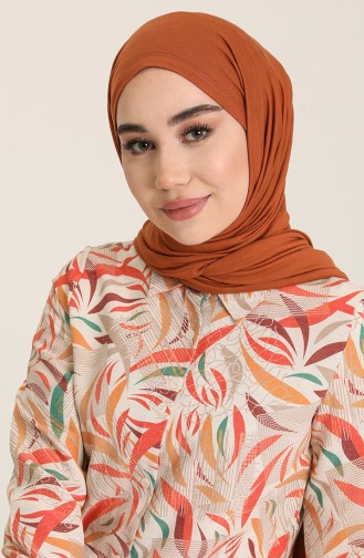 Minahill Keten Emprime Tunik 227134-02 Oranj