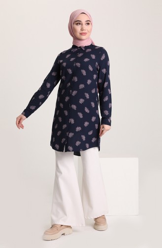 Navy Blue Tuniek 227135-06