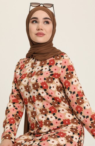 Minahill Viskon Emprime Tunik 227136-01 Vizon