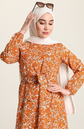 Robe Hijab Orange 2062-05