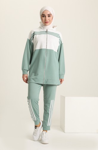 Mint green Trainingspak 1016-04