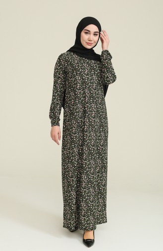 Black Hijab Dress 1774-01