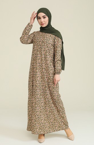 Mink Hijab Dress 1774-03