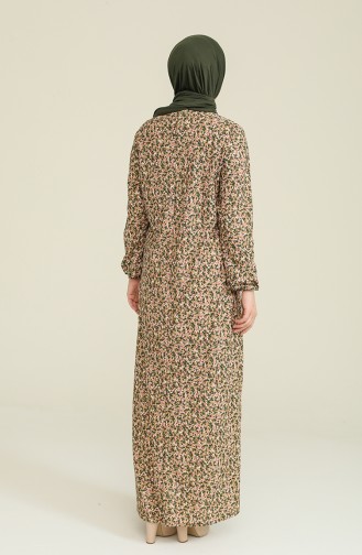 Mink Hijab Dress 1774-03